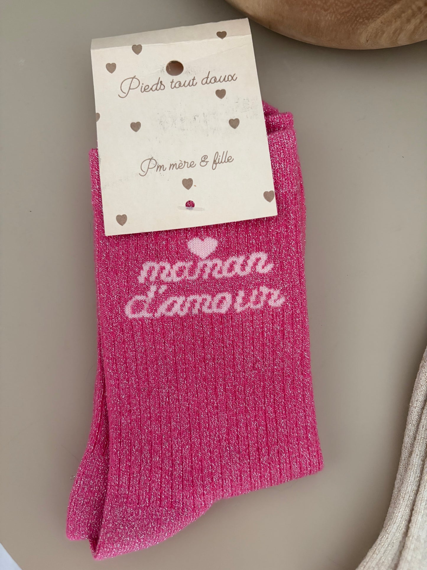Chaussettes pour les super mamans ! 💖