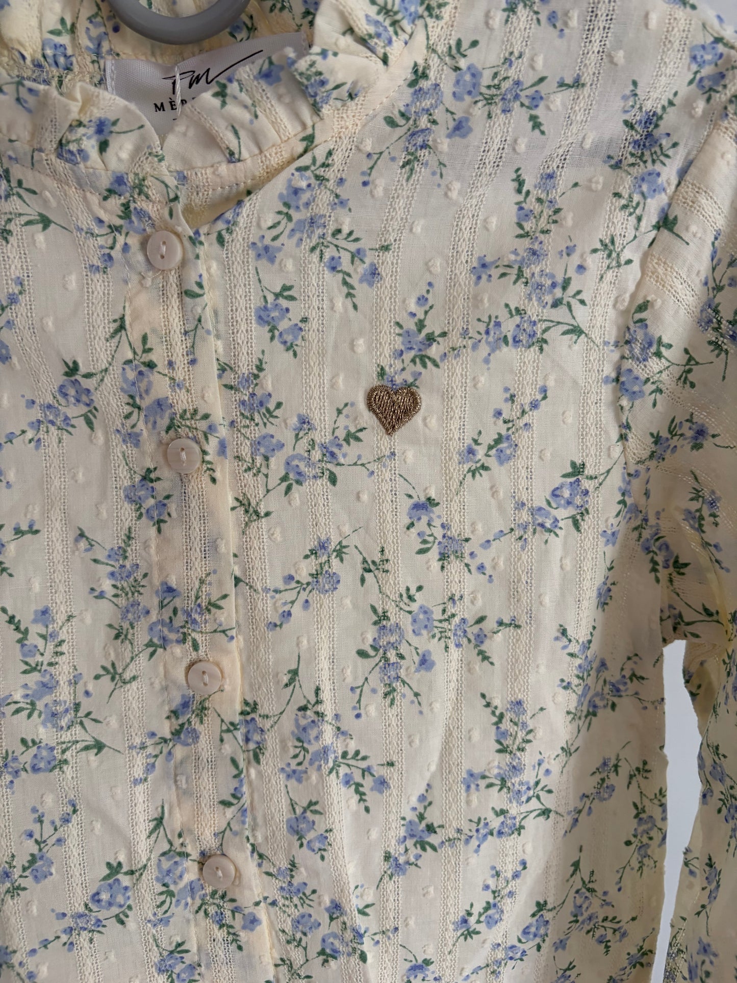 Blouse fleurie