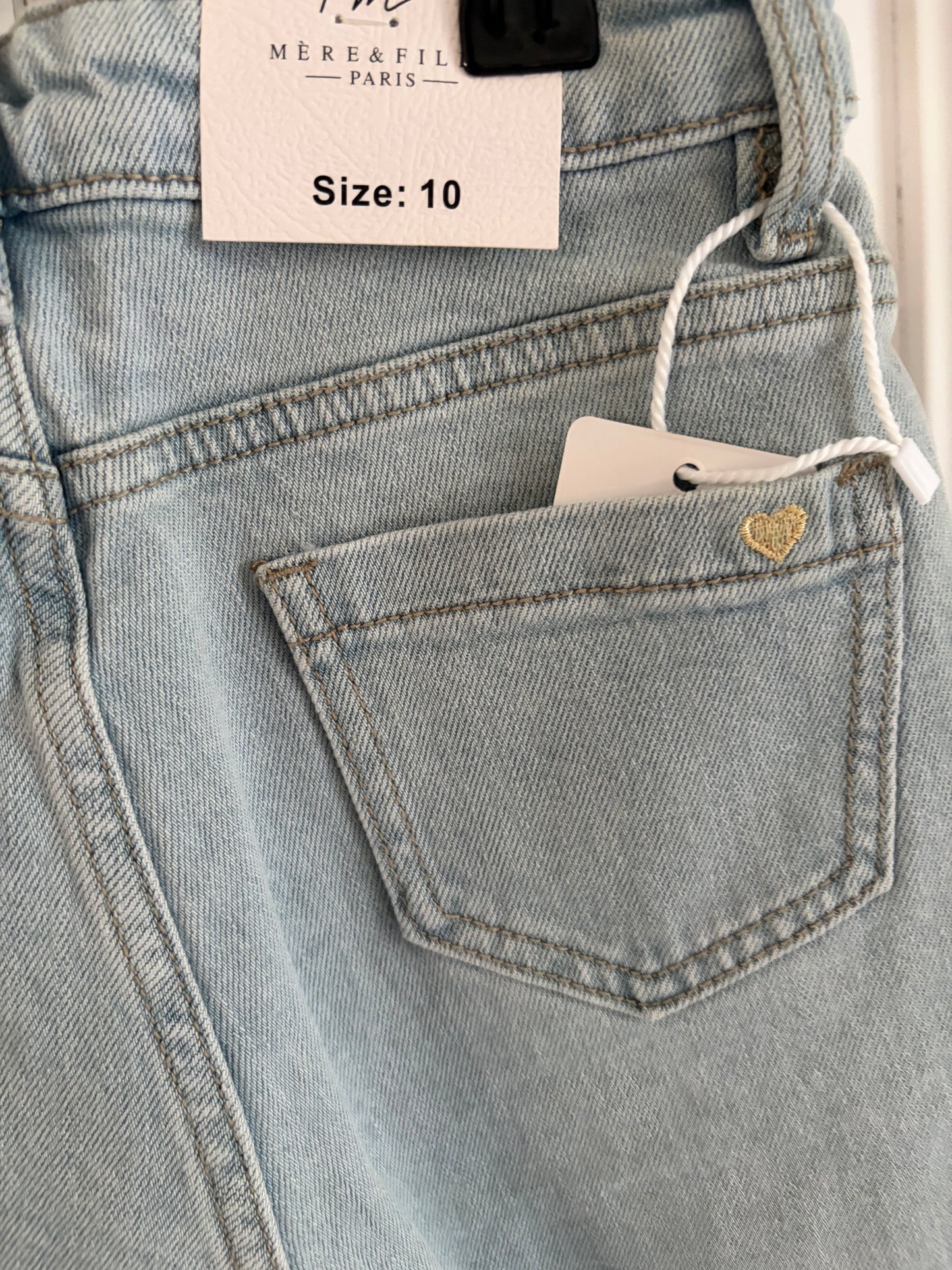 Short en jean