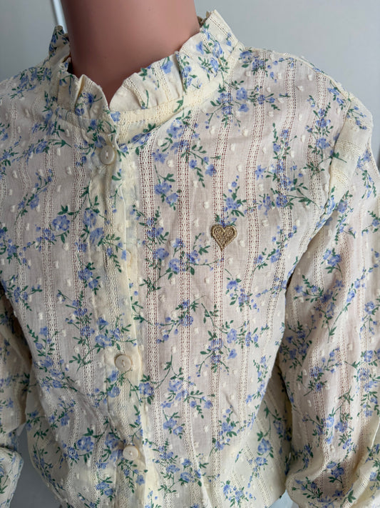 Blouse fleurie