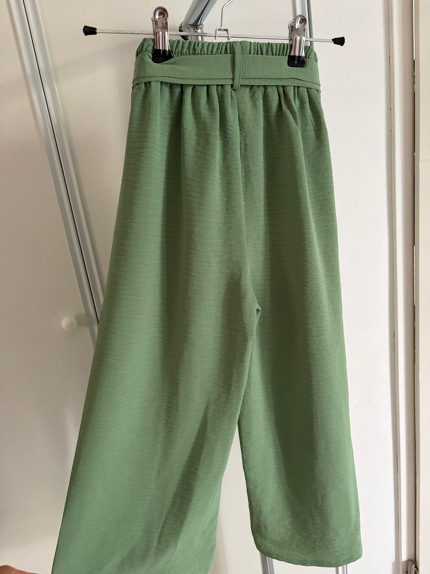 Pantalon vert fluide