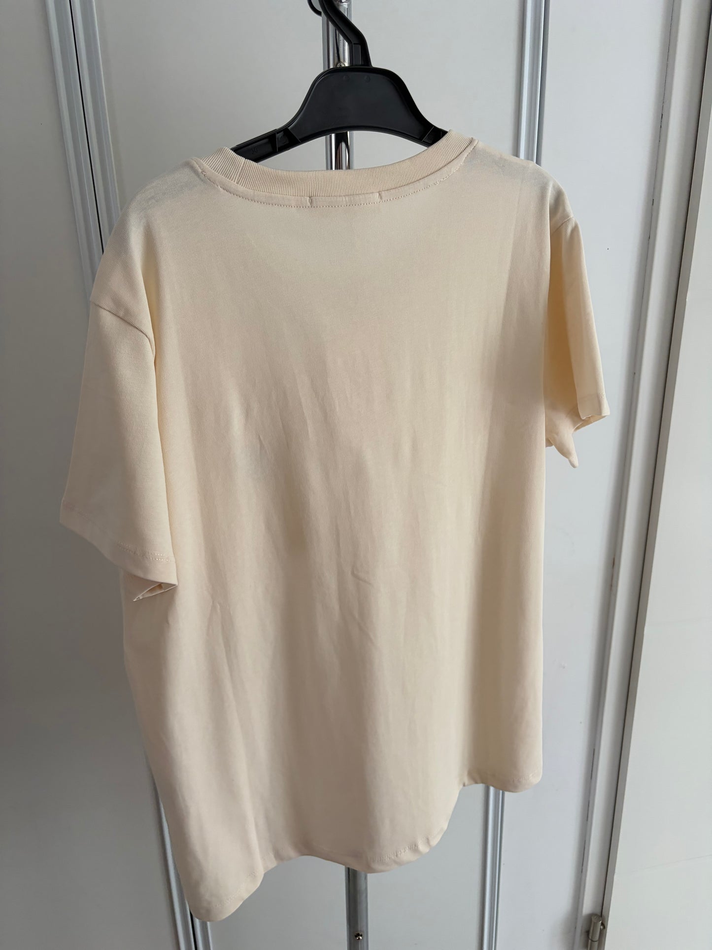 Tee-shirt « mère-fille » avec cœur brodé