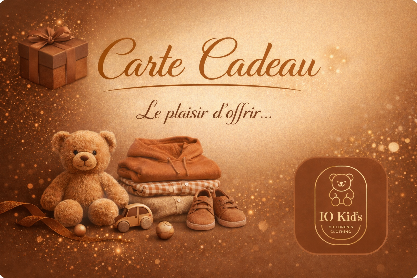 Carte cadeaux IO Kid's