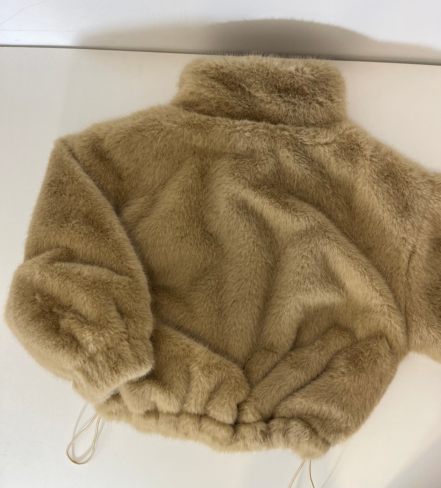 Veste effet fourrure