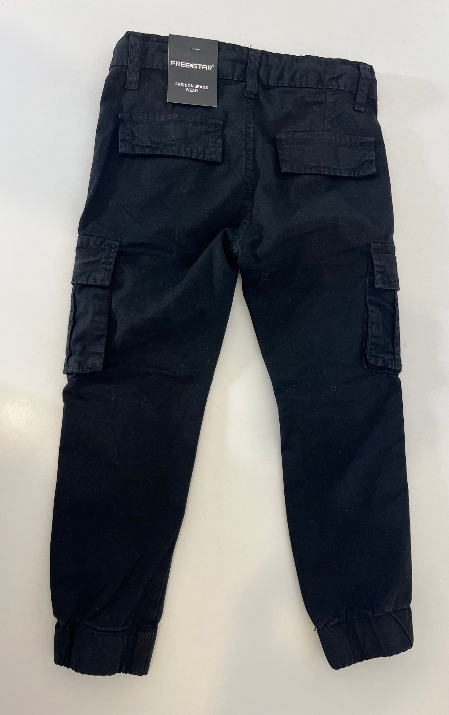 Pantalon noir style cargo