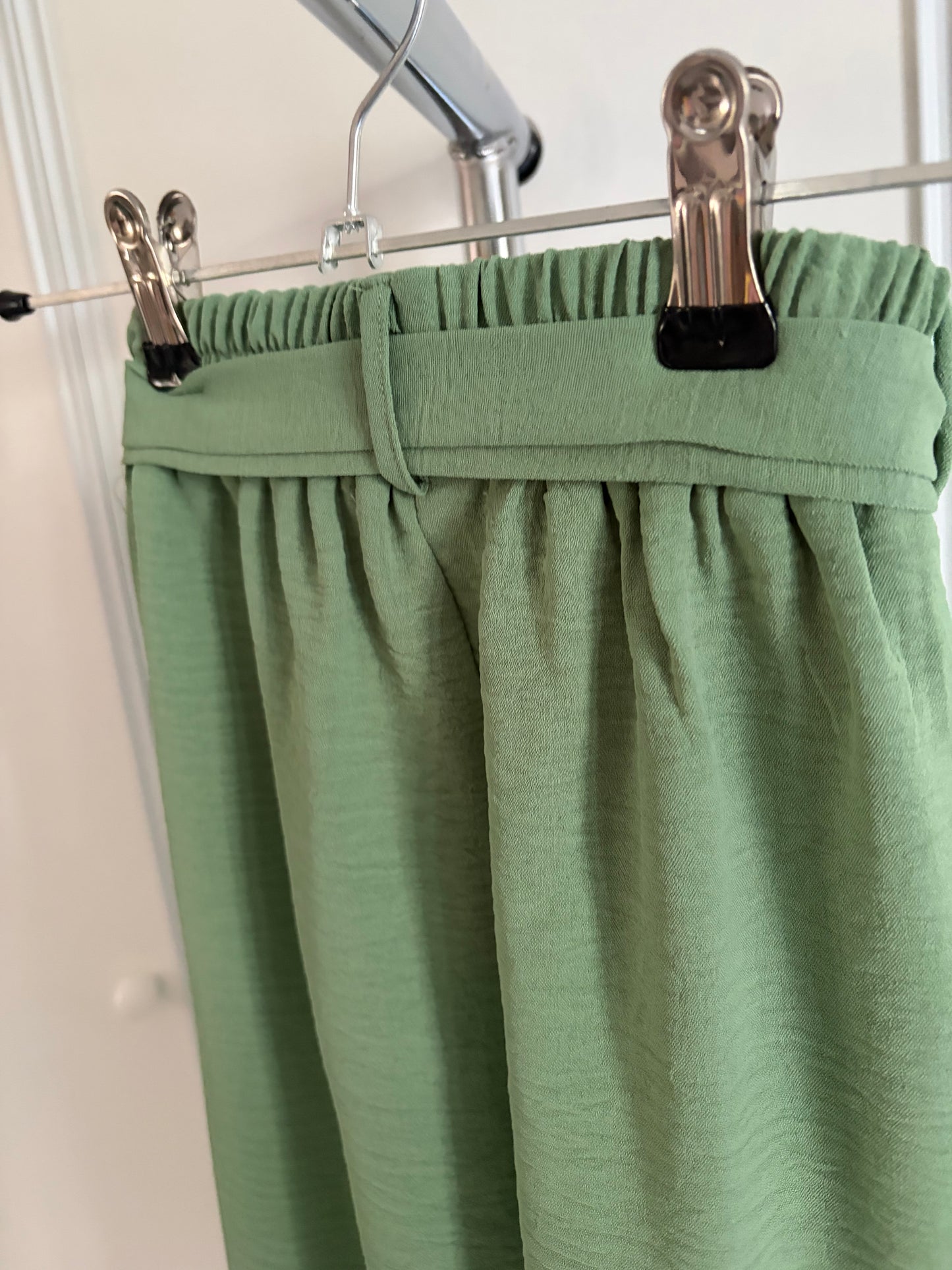 Pantalon vert fluide
