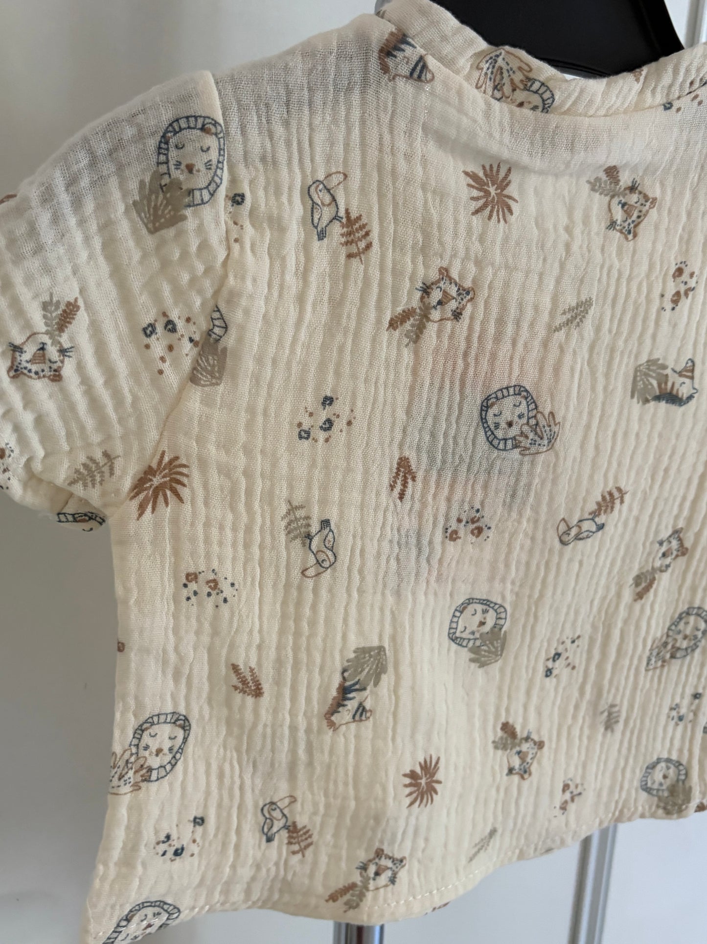 Ensemble tee-shirt / short safari