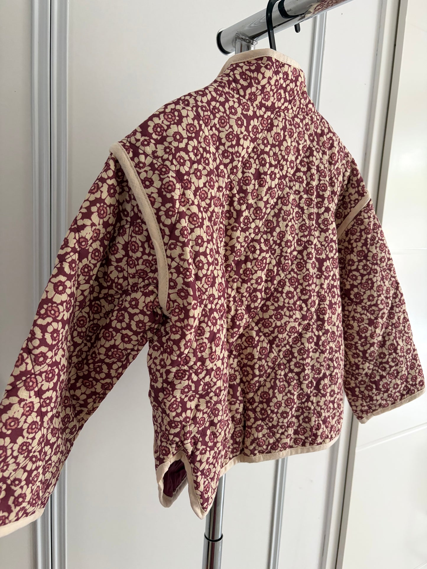 Veste fleurie mi-saison 🌺