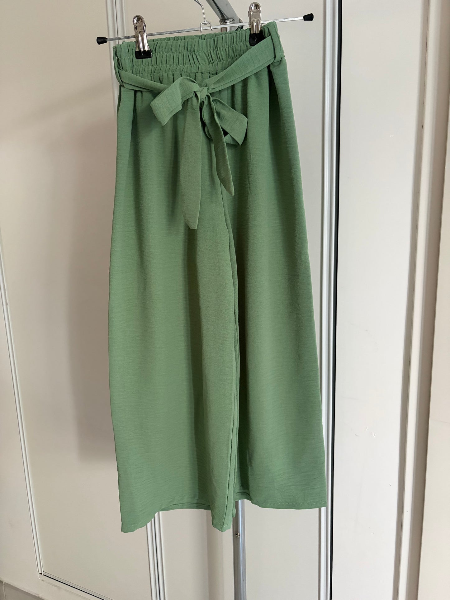 Pantalon vert fluide