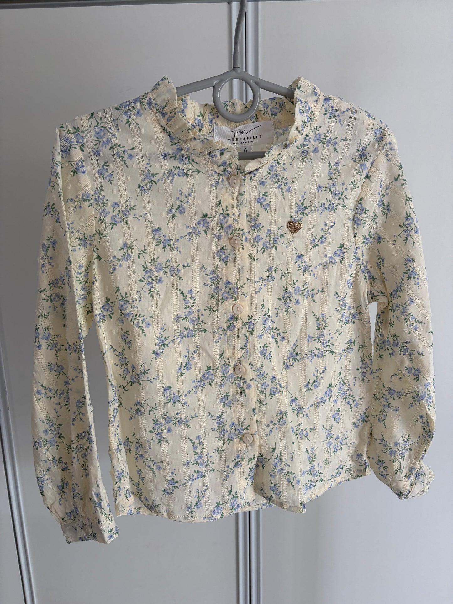 Blouse fleurie