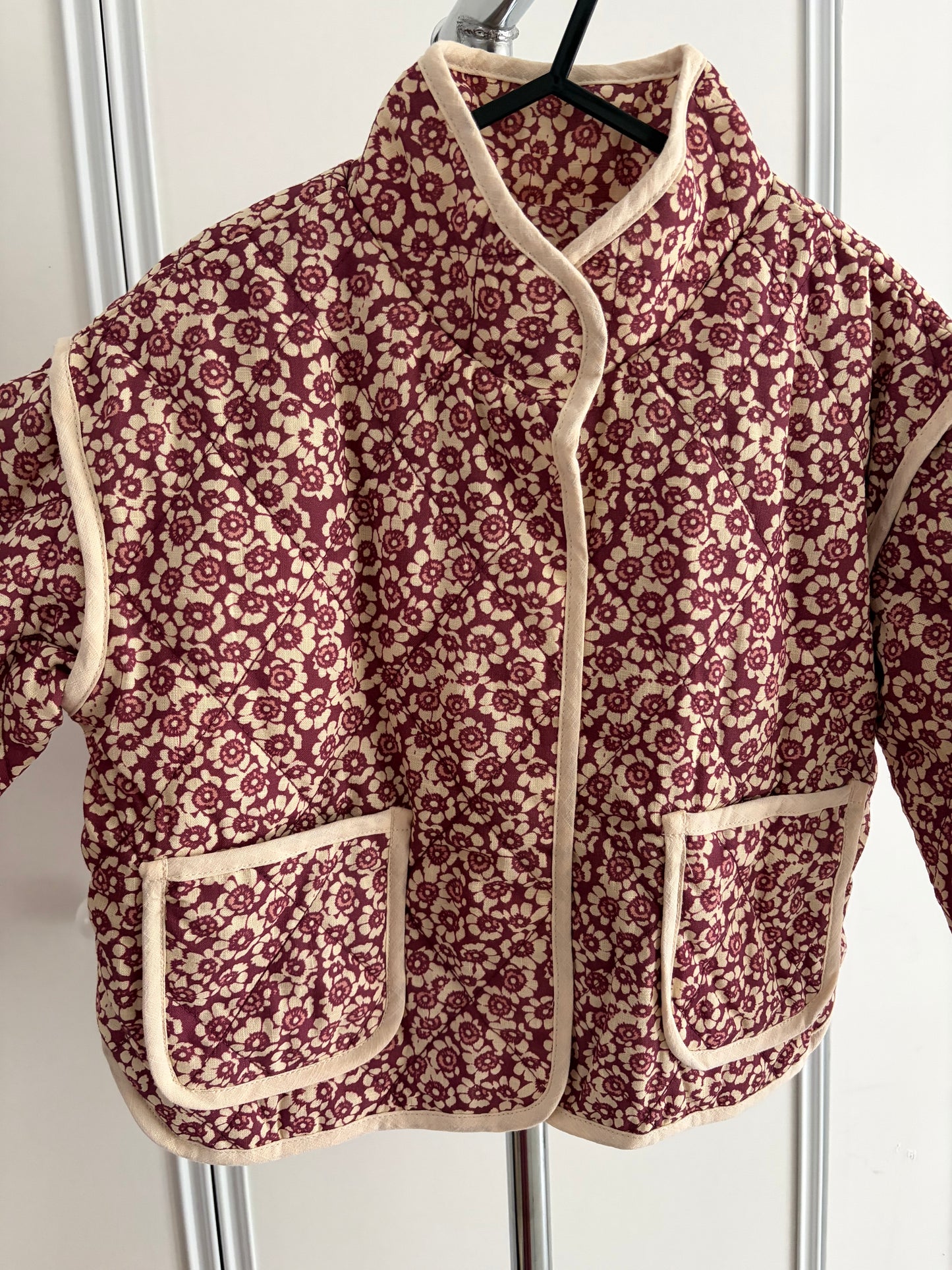 Veste fleurie mi-saison 🌺