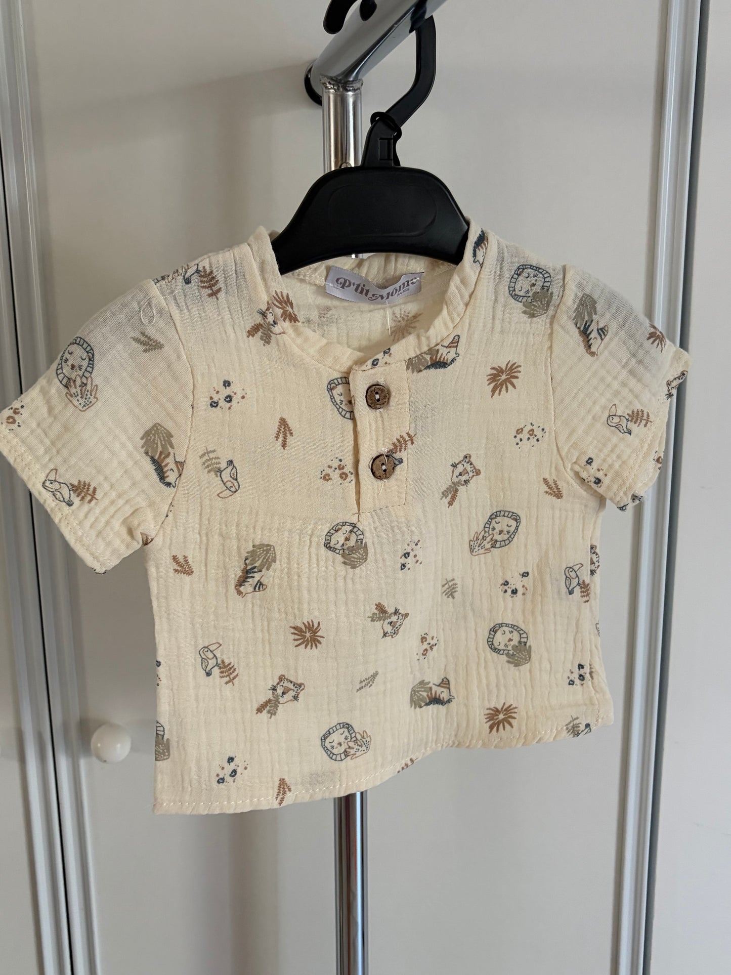 Ensemble tee-shirt / short safari