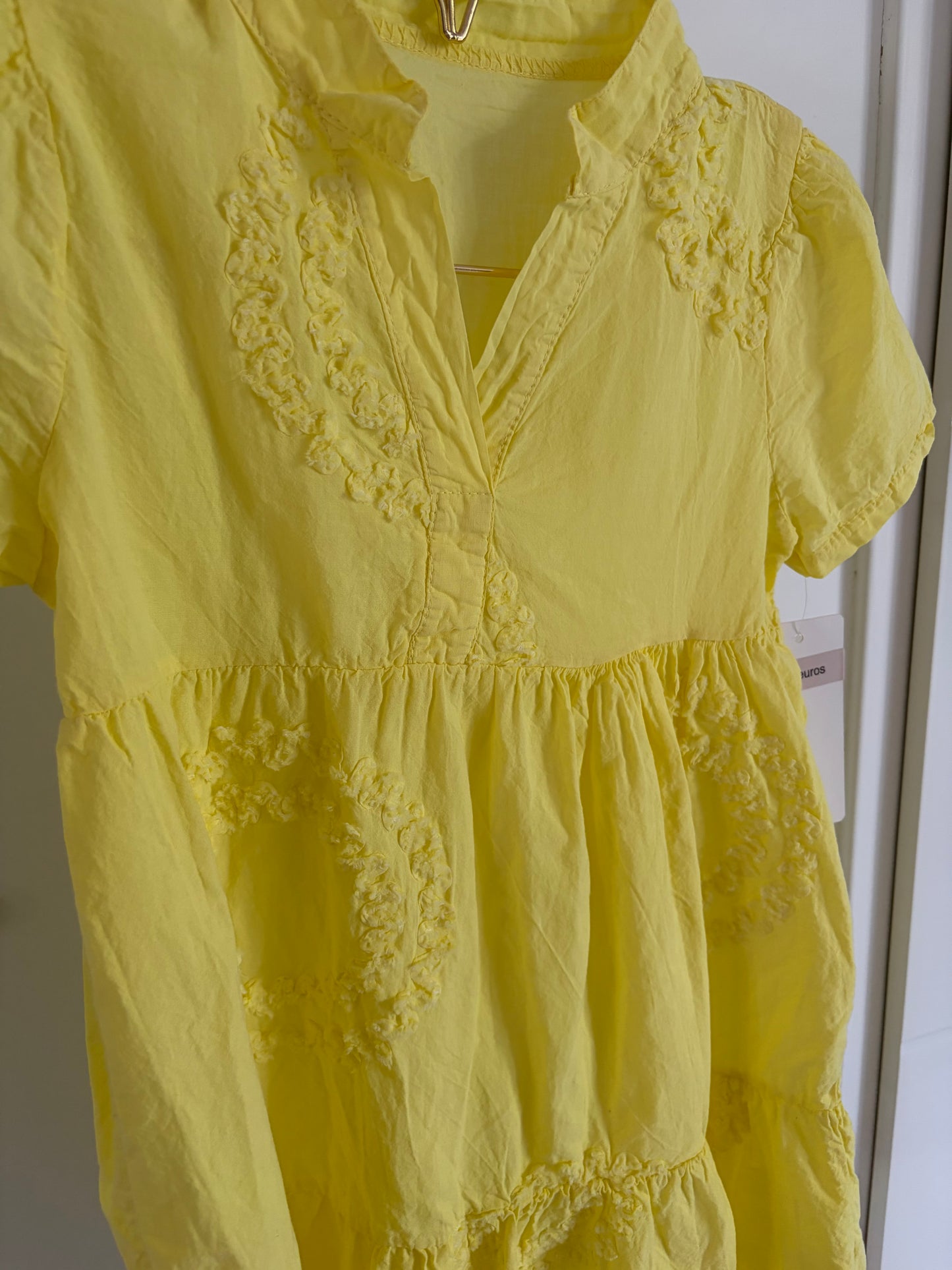 Robe jaune évasé 💛
