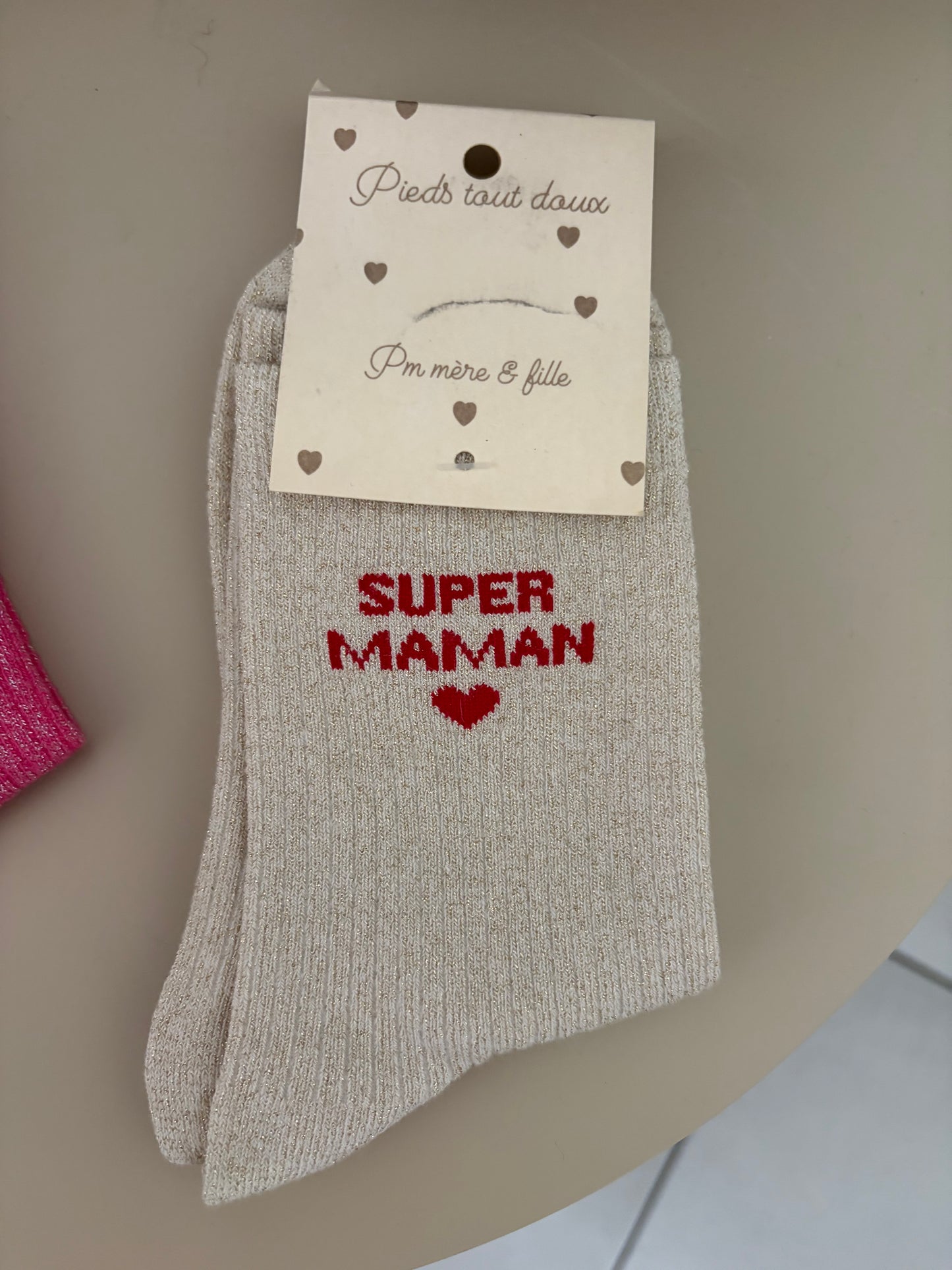 Chaussettes pour les super mamans ! 💖