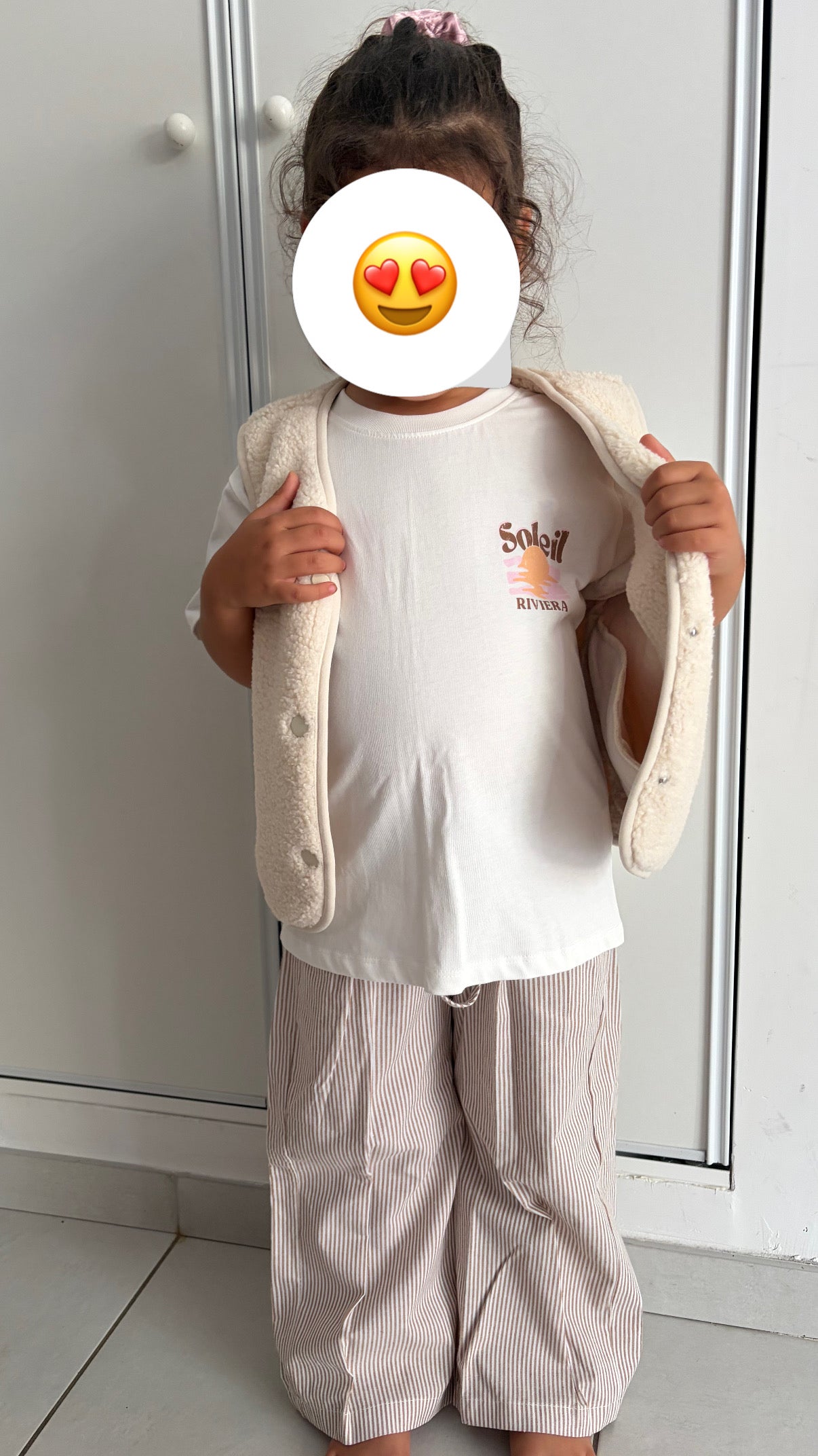 Veste sans manche « sunset »