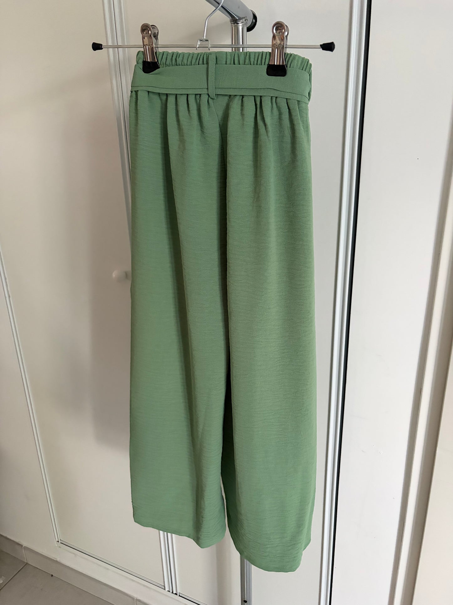 Pantalon vert fluide