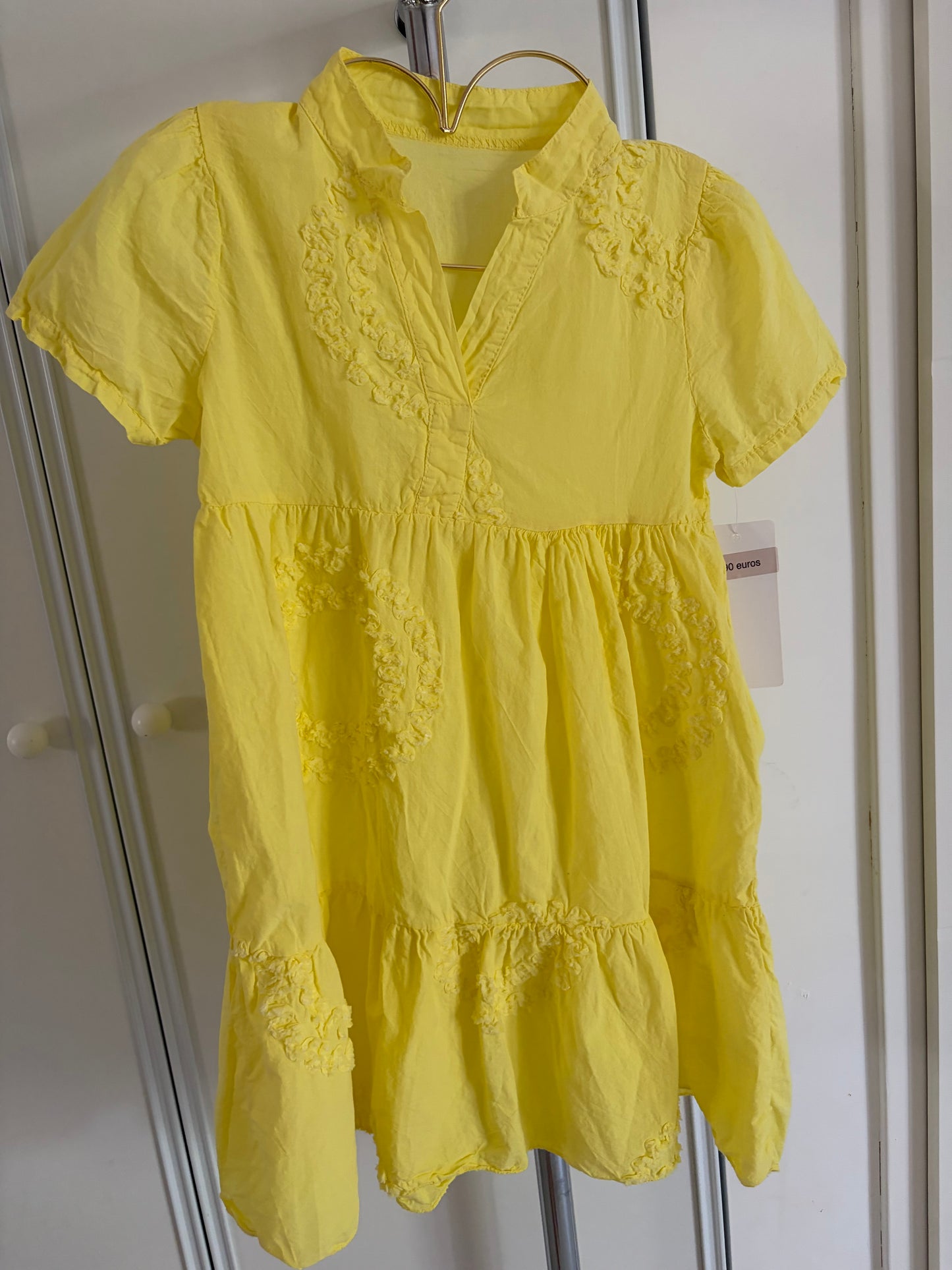 Robe jaune évasé 💛