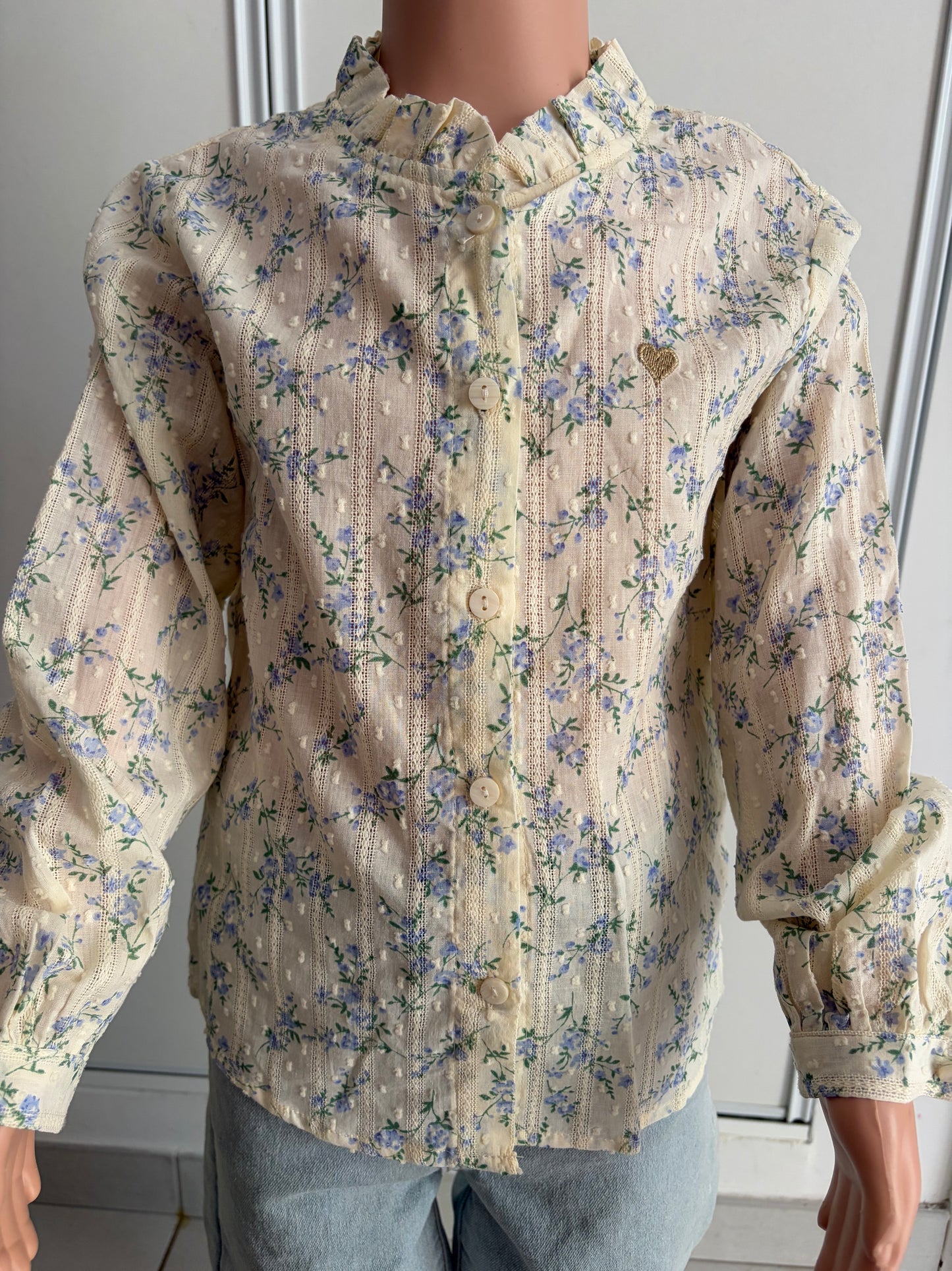Blouse fleurie