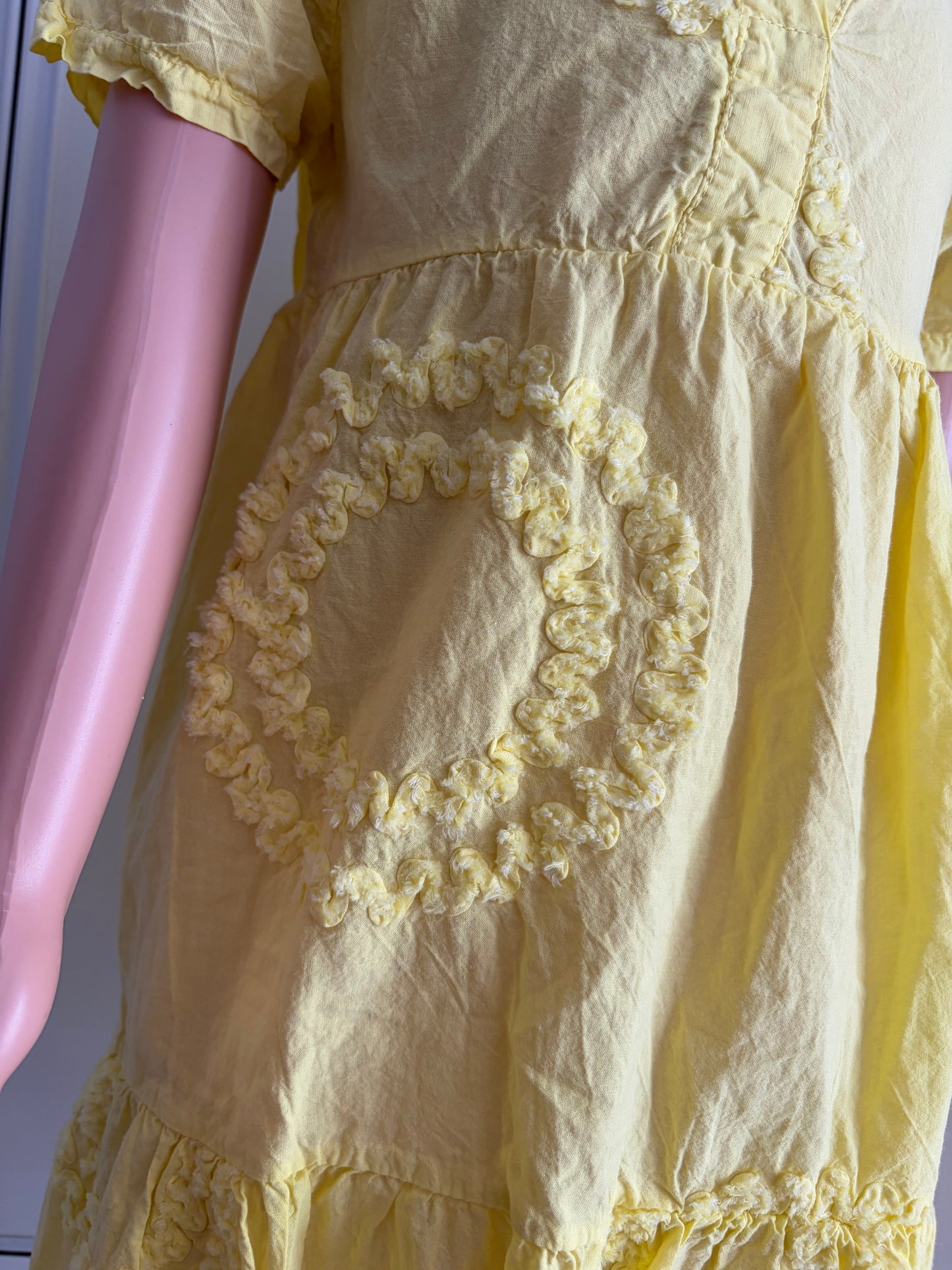 Robe jaune évasé 💛
