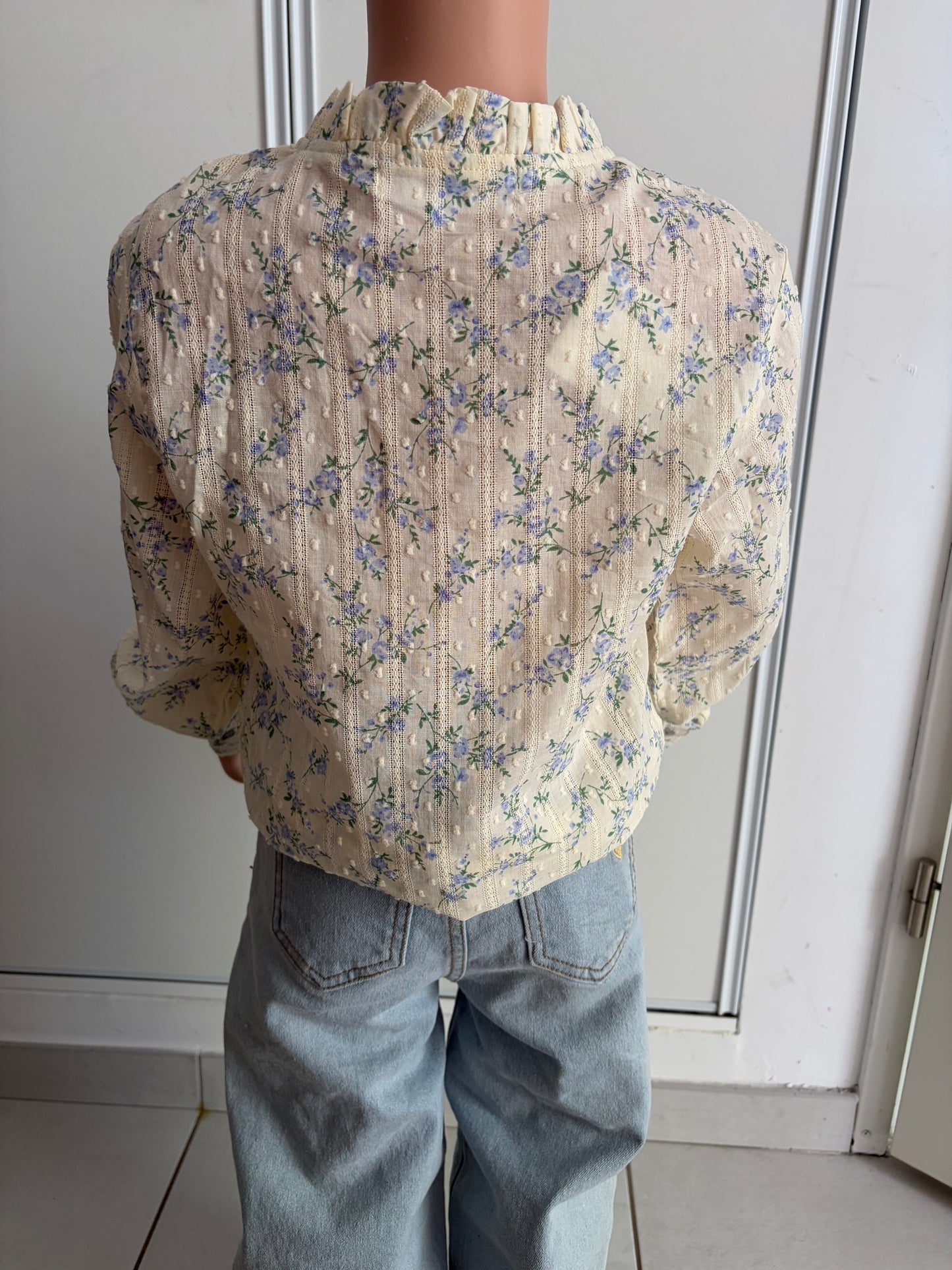 Blouse fleurie
