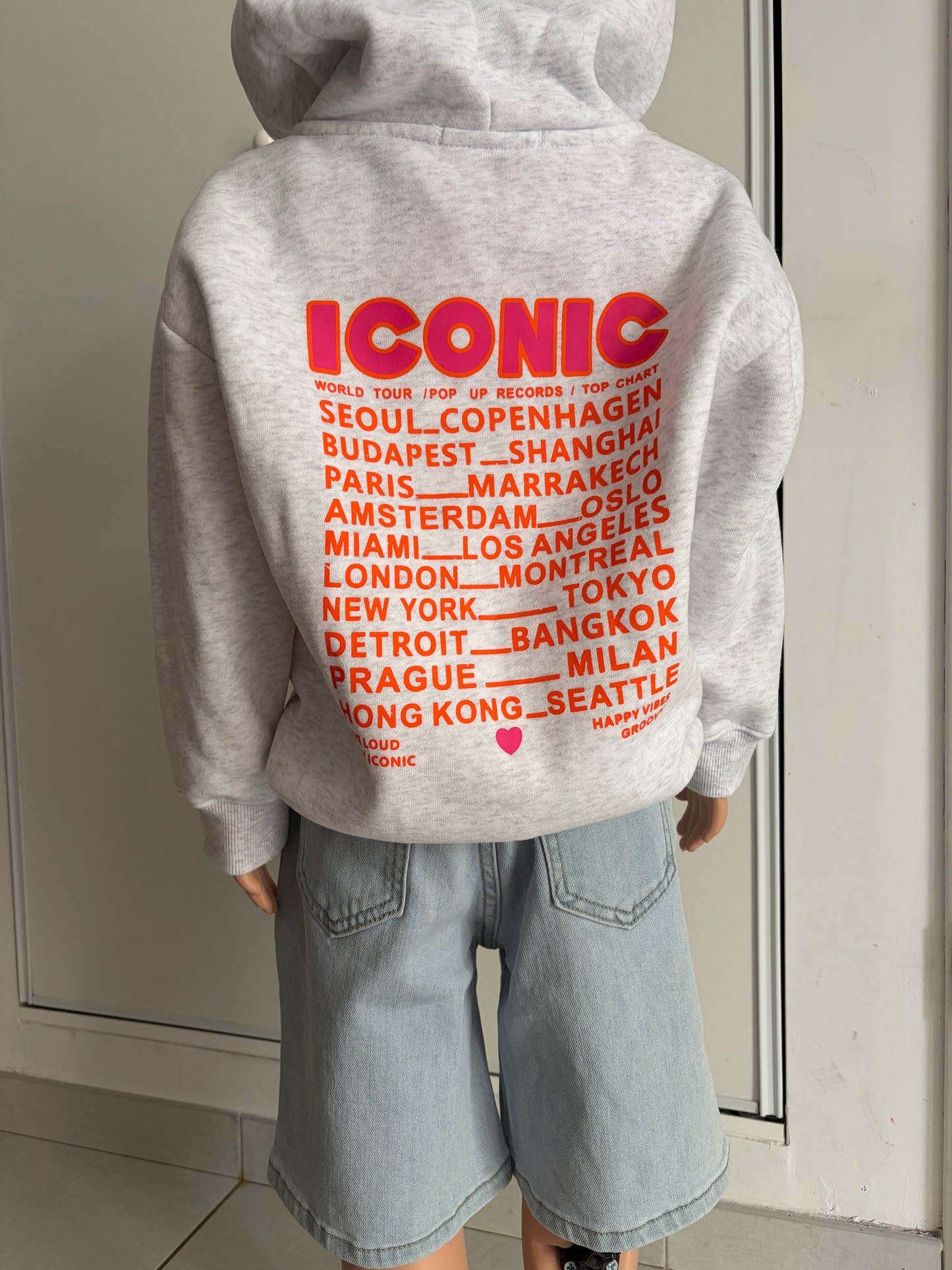 Sweat zippé « ICONIC »
