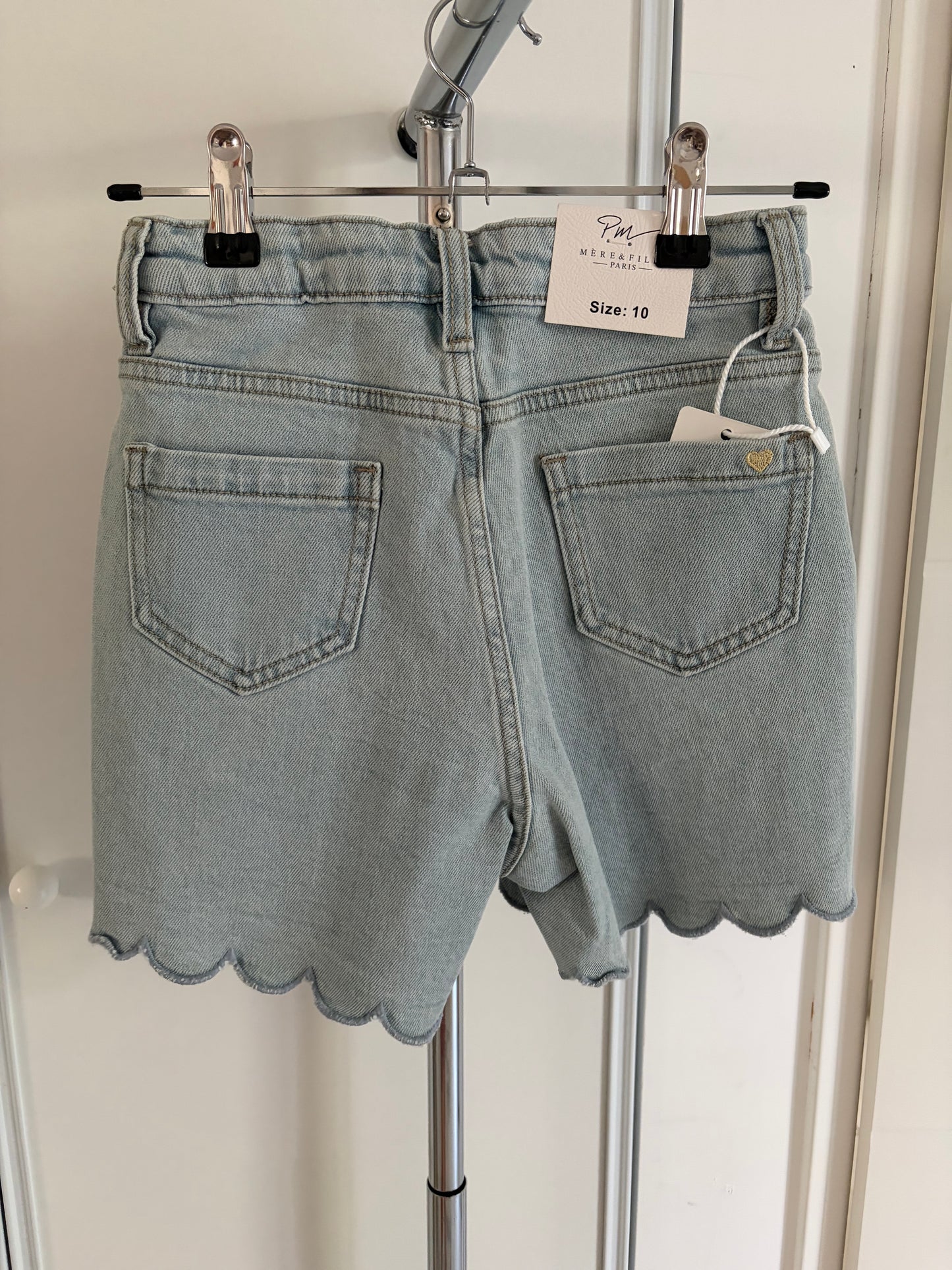 Short en jean
