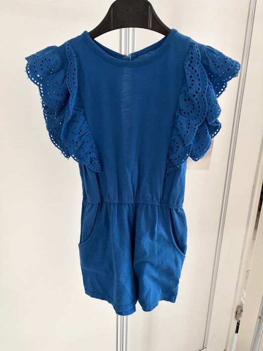 Combinaison short bleue