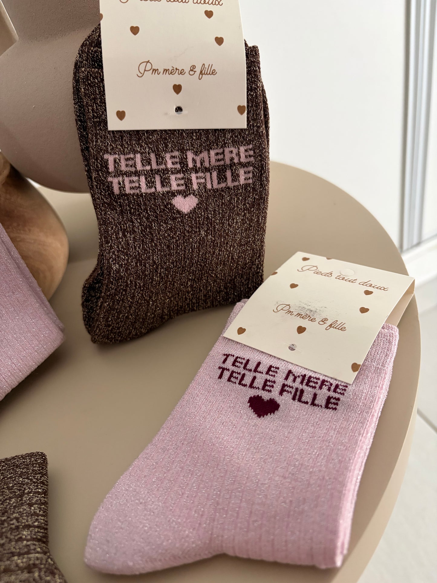 Chaussettes « telle mère telle fille »