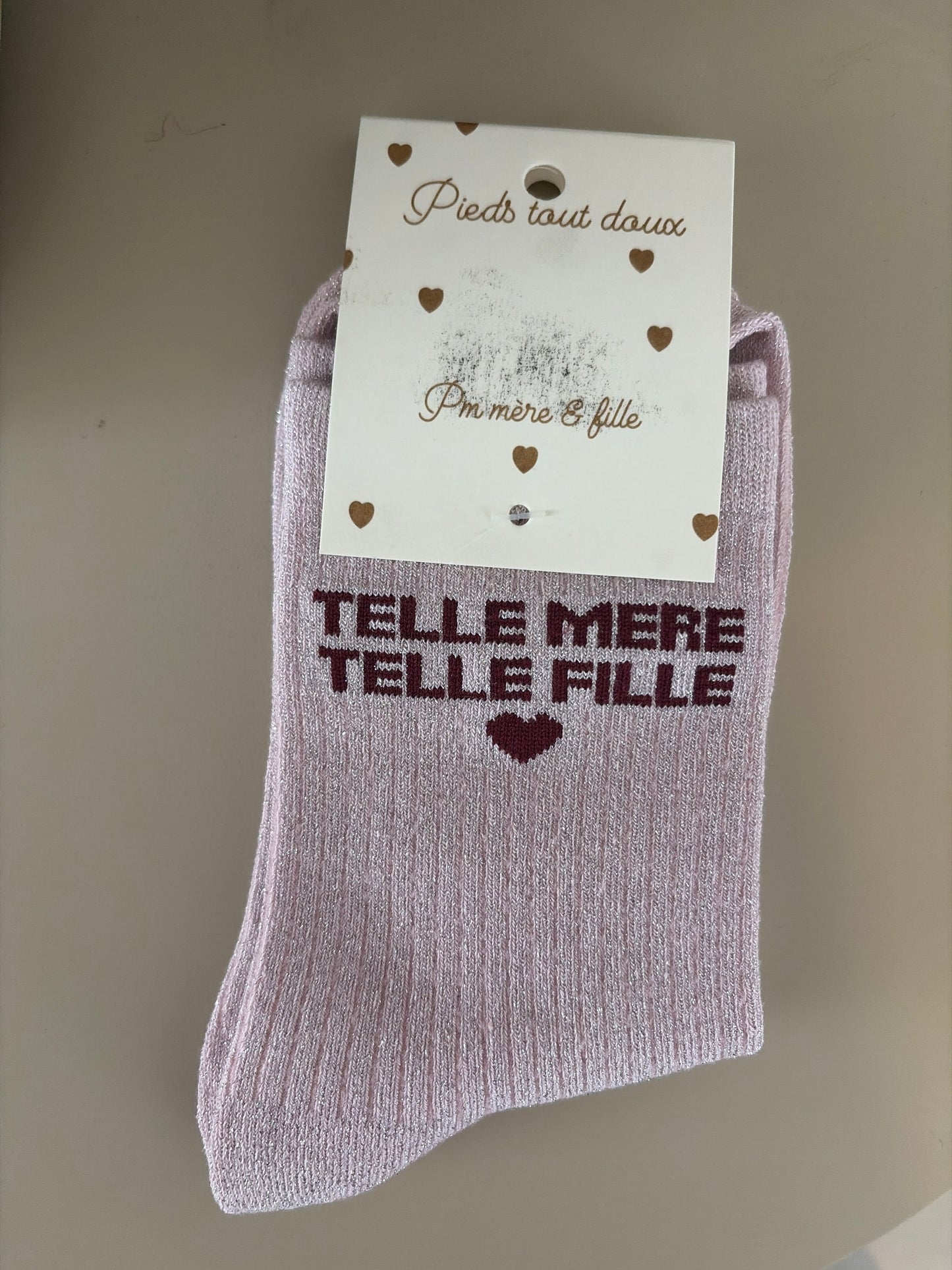Chaussettes « telle mère telle fille »