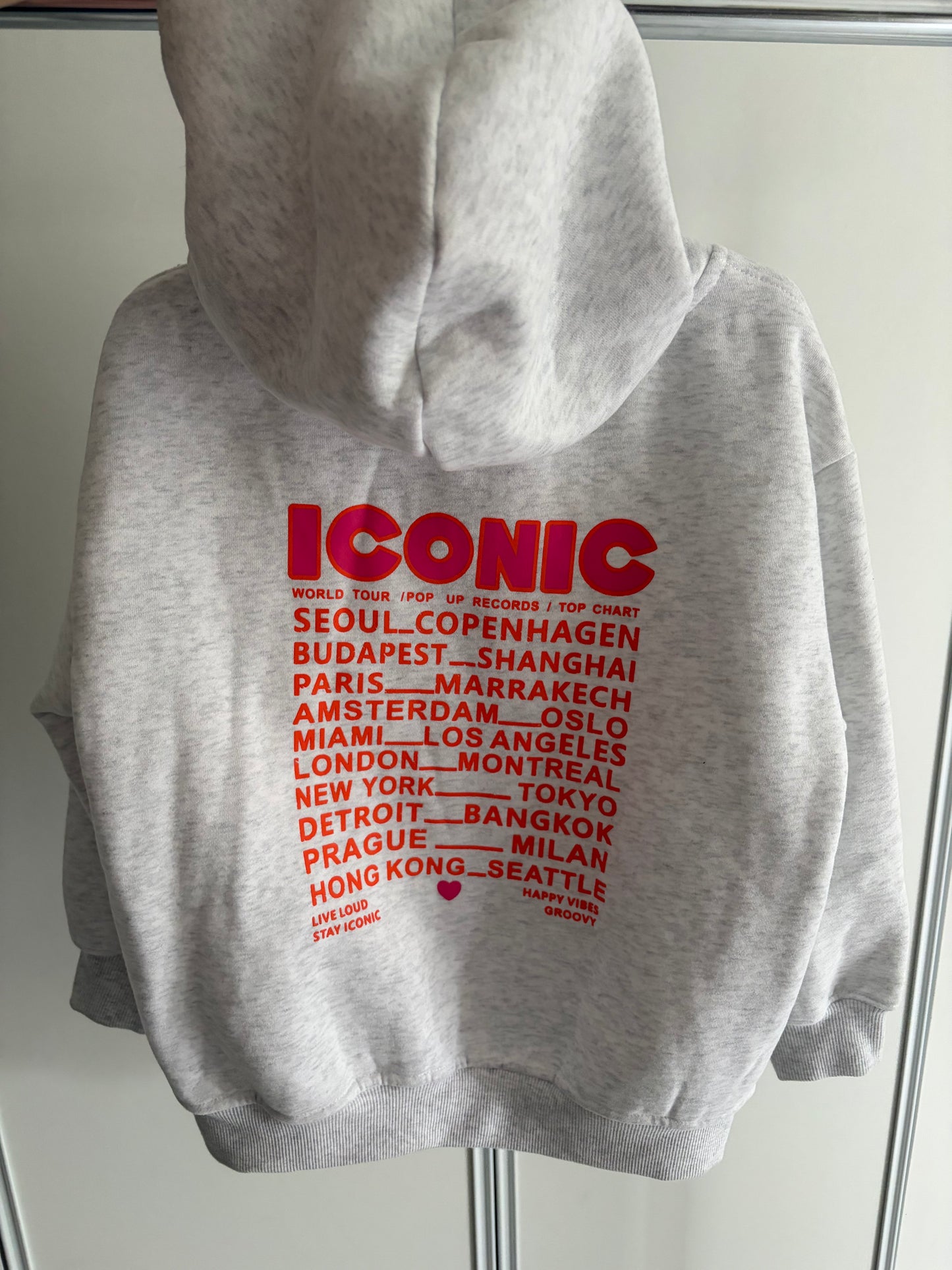 Sweat zippé « ICONIC »