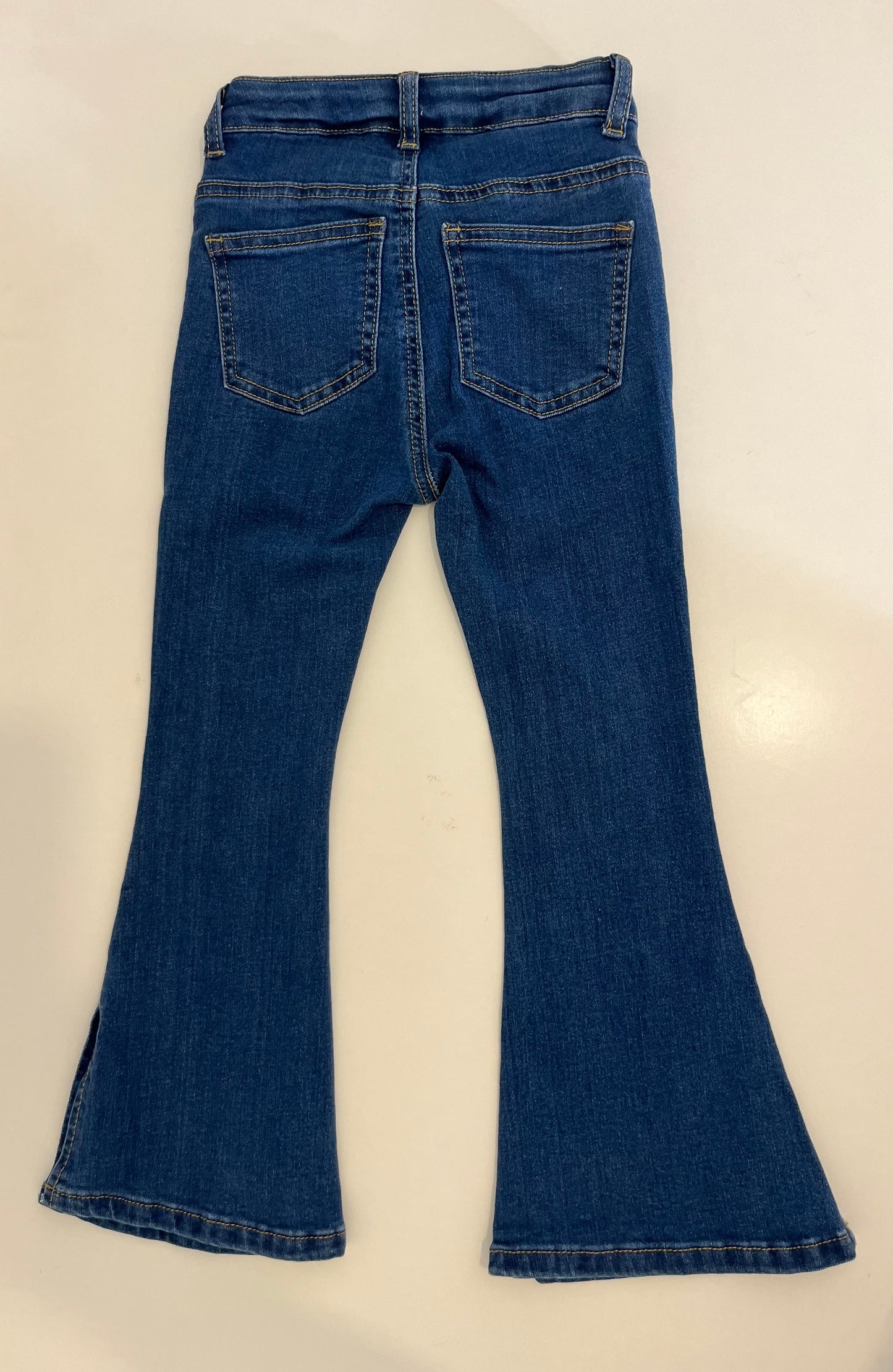 Jean bleu coupe évasée ( flare )