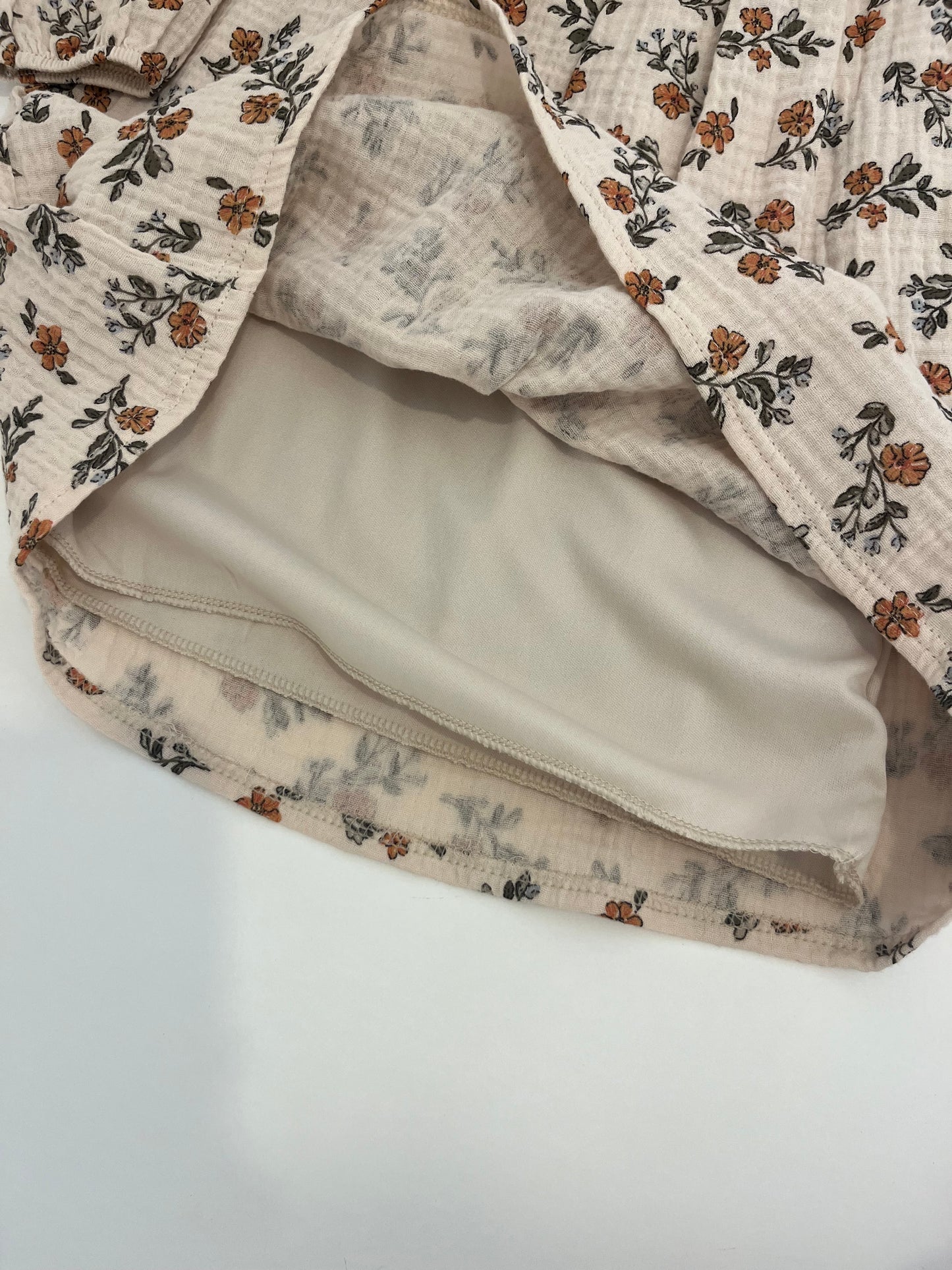 Robe fleurie manche longue